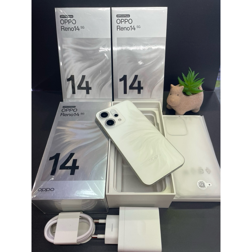 OPPO Reno 14 5G (Ram12+256GB)เครื่องแท้ศูนย์ไทยสภาพใหม่