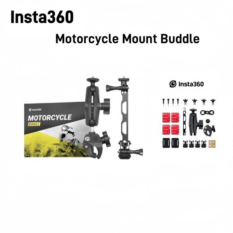 【Ready To Ship 】Insta360 Motorcycle Mount Bundle