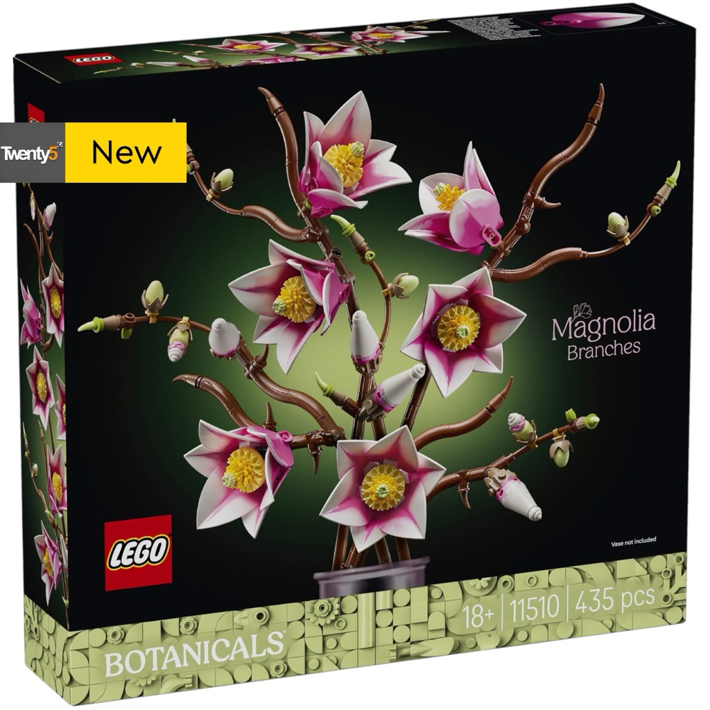 Lego The Botanical Collection 11510 Magnolia Branches