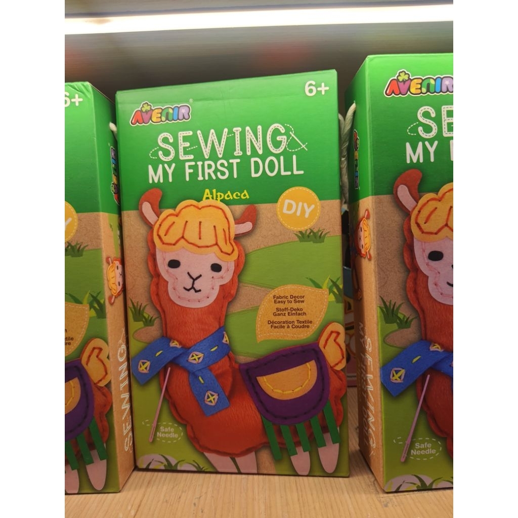 AVENIR ชุดงานฝีมือ Sewing My First Doll ใช้เสริมทักษะ จินตนาการให้น้อง ๆ หนู ๆ 😊😊
