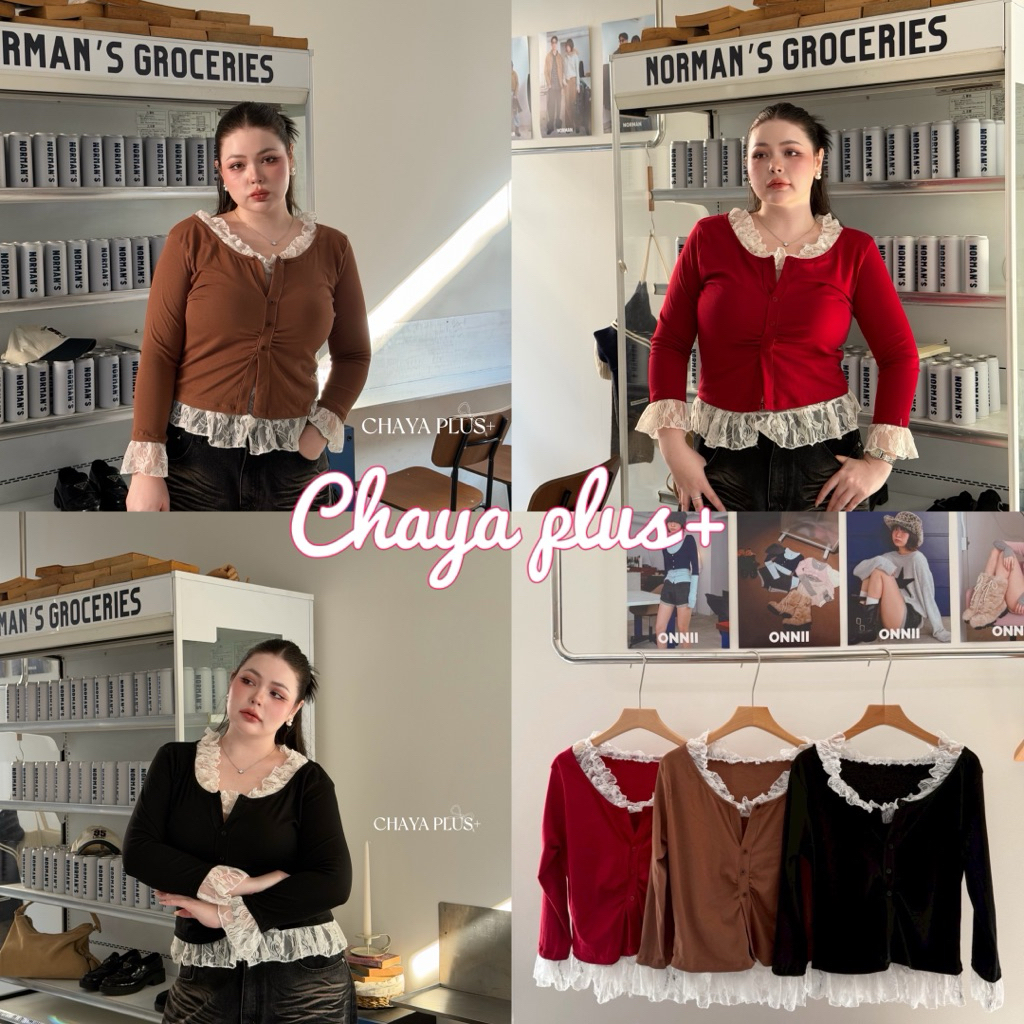 ส่งด่วน (CP) เสื้อครอปแขนยาว งานคอวีแต่งชายพร้อมข้อมือ สาวเซ็กซี่ สาวเท่ ต้องจัด สาวอวบไซส์ใหญ่