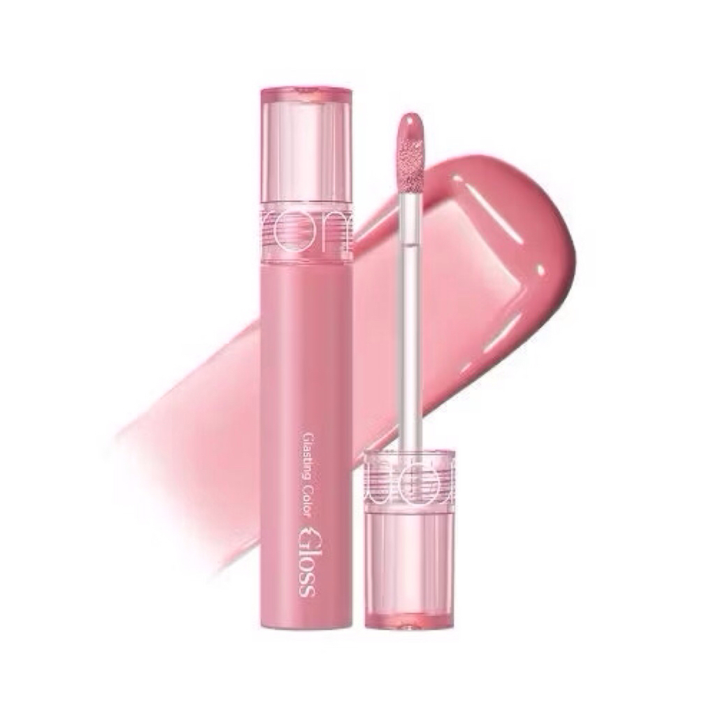 ROM&ND GLASTING COLOR GLOSS 01 PEONY BALLET 4g [โรแมน กลาสติ้ง คัลเลอร์ กลอส 01 พีโอนี่ บัลเลต์]