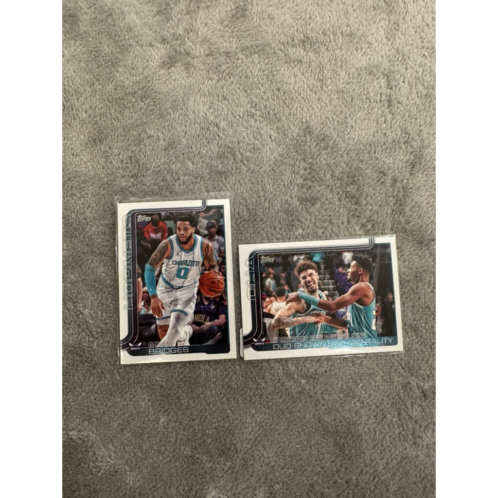 การ์ด Topps Basketball Team Hornets