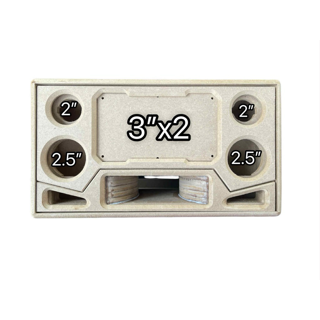 ชุดคิมนำไปประกอบเองตู้รุ่น259(ซัพ3“แม่เหล็ก3ชั้น กลาง2.5”แหลม2“)ไม้mdfหนา9mm. ราคา ถูกที่สุด ดีลบีเคเค แกลเลอรีภาพที่ 2
