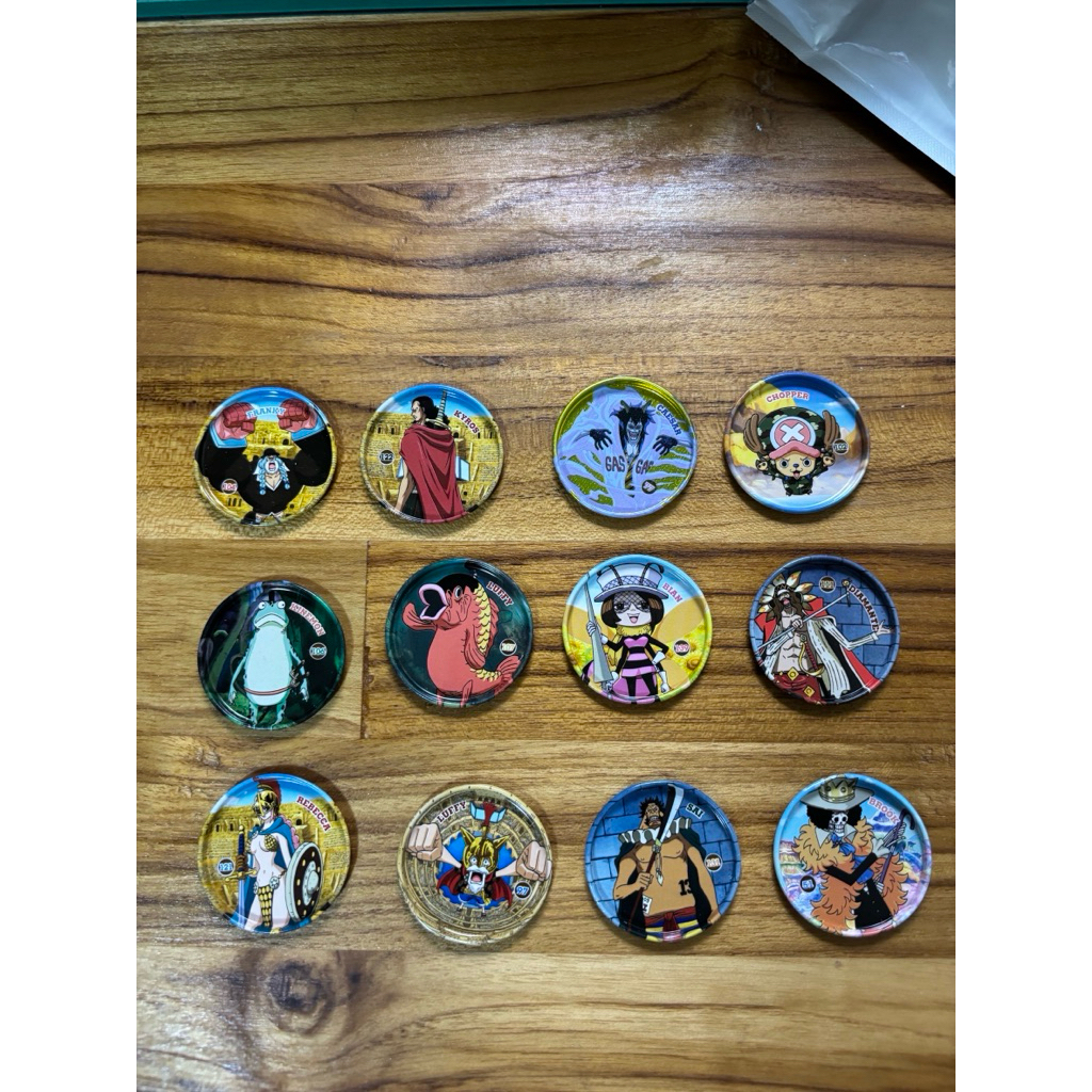 เหรียญวันพีช(one Piece) จากขนมโอโตริ ขายแยกเหรียญ