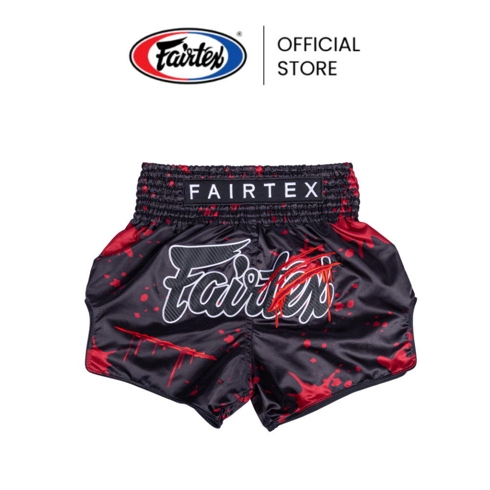 Fairtex Special Edition รุ่น Demon's Bite กางเกงมวยผ้าไมโครซาติน BS-Halloween02 | Muay Thai Shorts