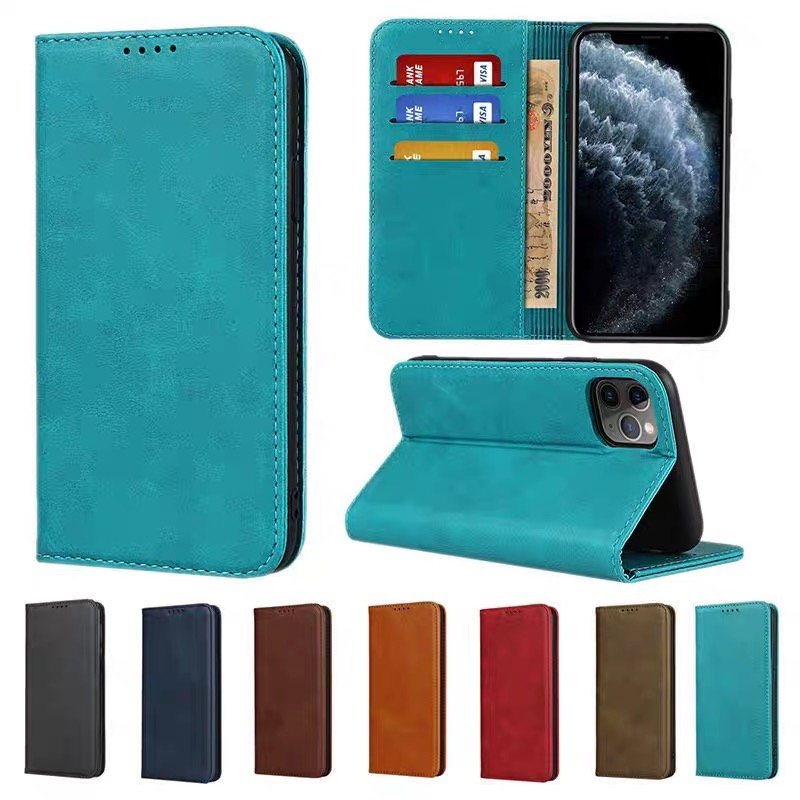 เคสฝาพับ มือถือ กระเป๋าหนัง สำหรับ Samsung A17 A07 A16 A06 A36 A26 A56 A05 A05S S24FE S23FE กันกระแทก เคสแบบพับได้