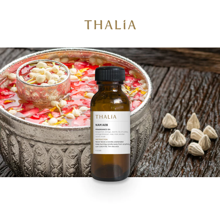 หัวน้ำหอม Fragrance oil กลิ่น NAM AOB (น้ำอบไทย)