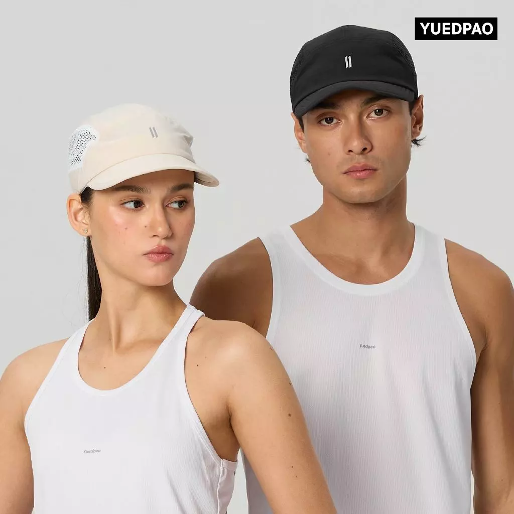 Yuedpao Sportswear - Running Cap หมวกวิ่ง เดินป่า หมวกออกกำลังกาย หมวกกีฬา ระบายอากาศ น้ำหนักเบา (4 สี) thumbnail 9