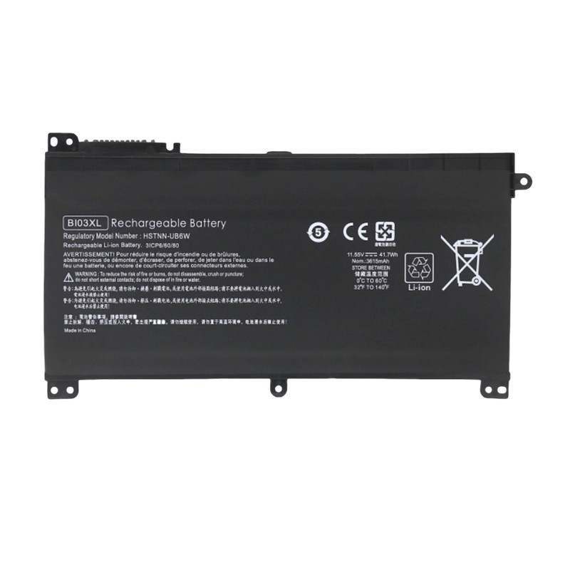 สำหรับ HP Pavilion X360 13-U114TU BI03XL TPN-W118 / Q183 แบตเตอรี่