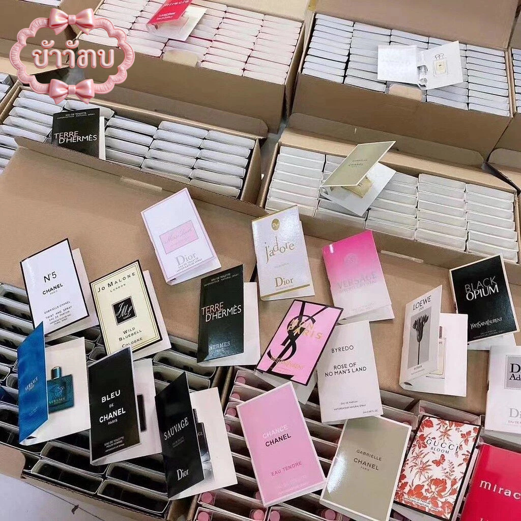 ‼️ จัดส่งจากประเทศไทย ‼️ น้ำหอม ขนาดพกพา ทดลอง 2ML %ชุดทดลองน้ำหอมสำหรับผู้ชายและผู้หญิง น้ำหอม