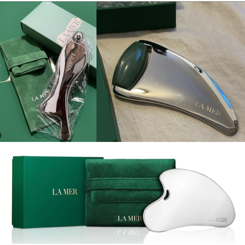 กัวซา สแตนเลส   LA MER   สำหรับนวดหน้า กระชับรู ขุมขน ช่วยให้หน้าดูดซับครีมได้ดีขึ้น ลดริ้วรอย นวด บ