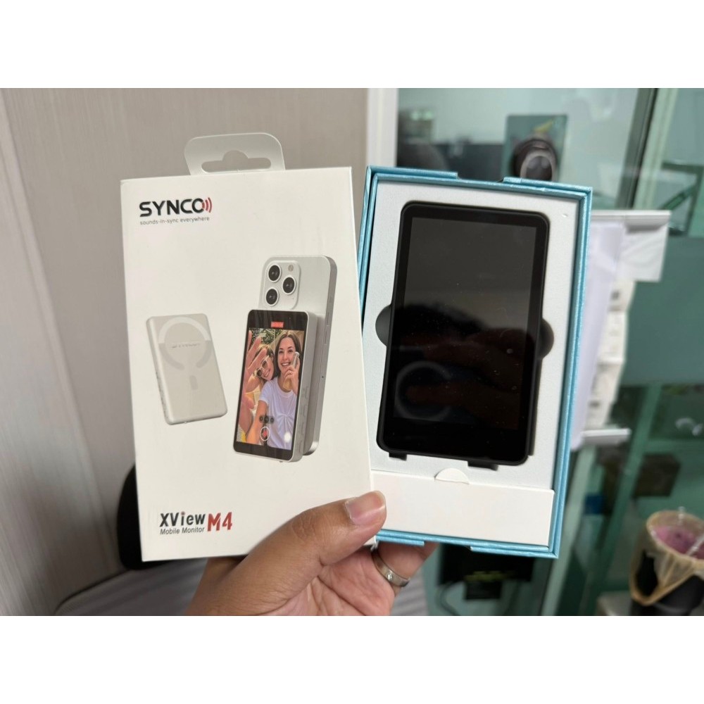 SYNCO - XView M4 Selfie Monitor Screen for Phone Vlogging สี Black มือ 2 ใช้น้อย