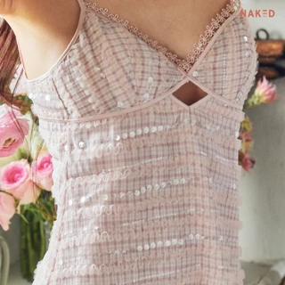 NAKED - Aurora Dress เดรสกลิตเตอร์เปิดหลัง สไตล์ลูกคุณหนู
