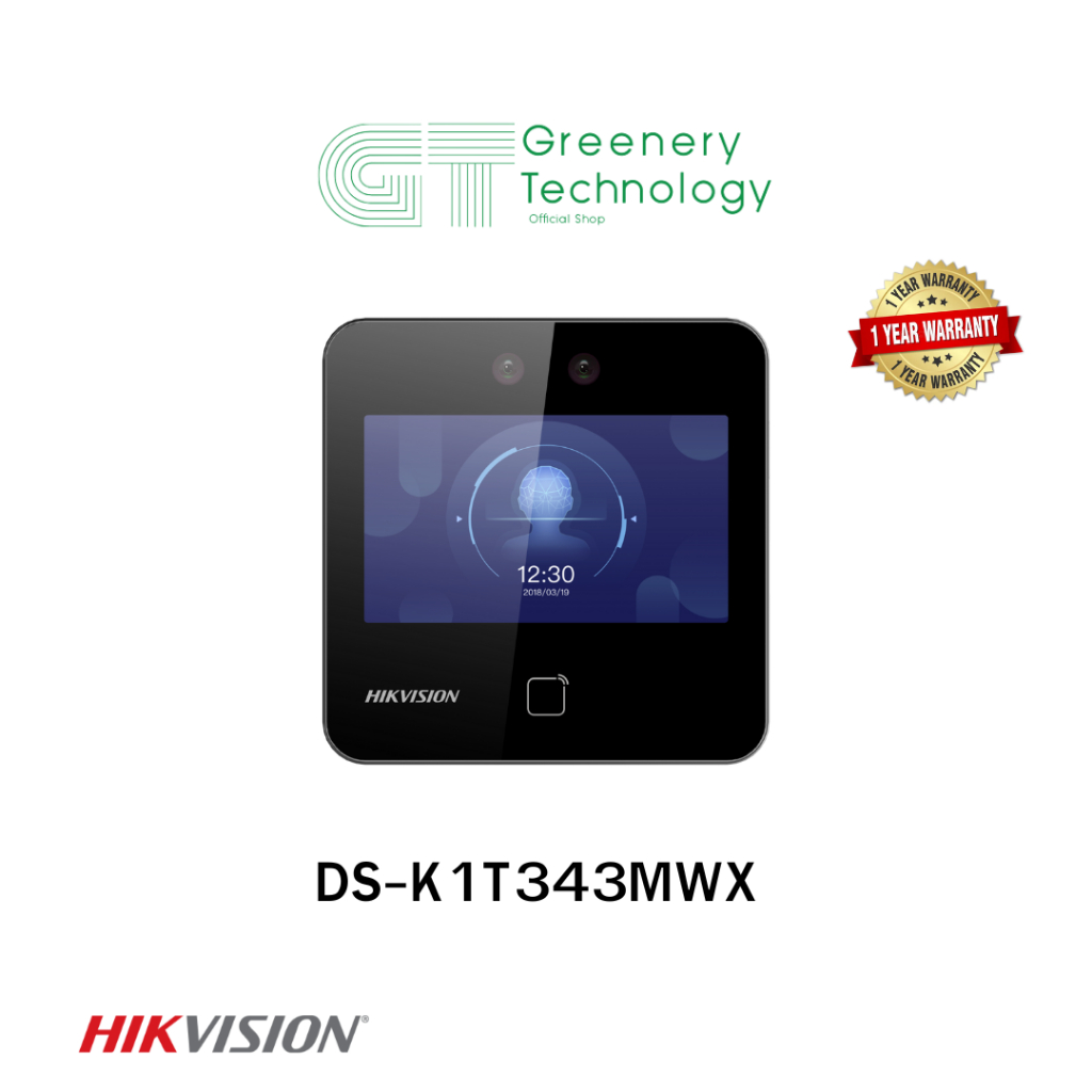 Clearance Sale‼️ Hikvision DS-K1T343MWX เครื่องสแกนใบหน้า