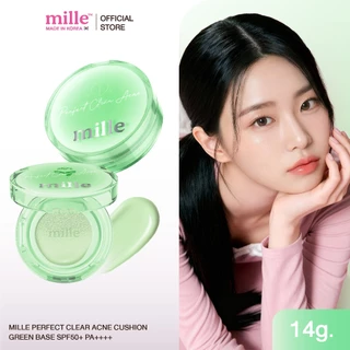 Mille Cushion (Perfect Glow, Perfect Matte, Perfect Clear Acne) คุชชั่น มิลเล่ ทุกสูตร 14g.