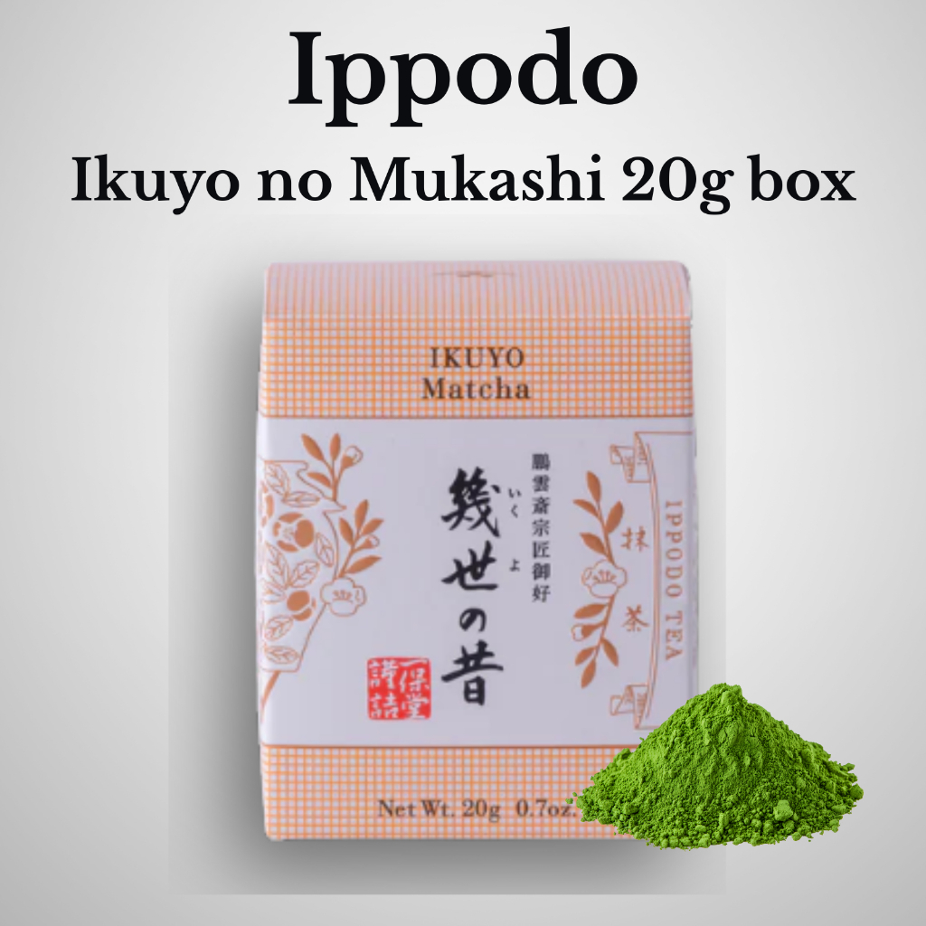 Matcha Ippodo Tea Shop Ikuyo no Mukashi box