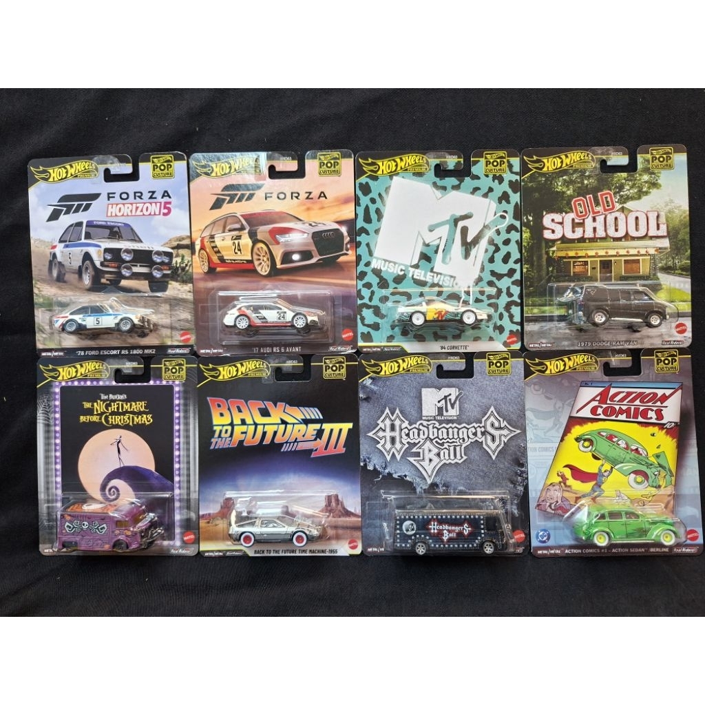 Hotwheels Pop culture แพ็คมียับบ้างนะครับ ขอลูกค้ารับสภาพแพ็คได้นะครับ