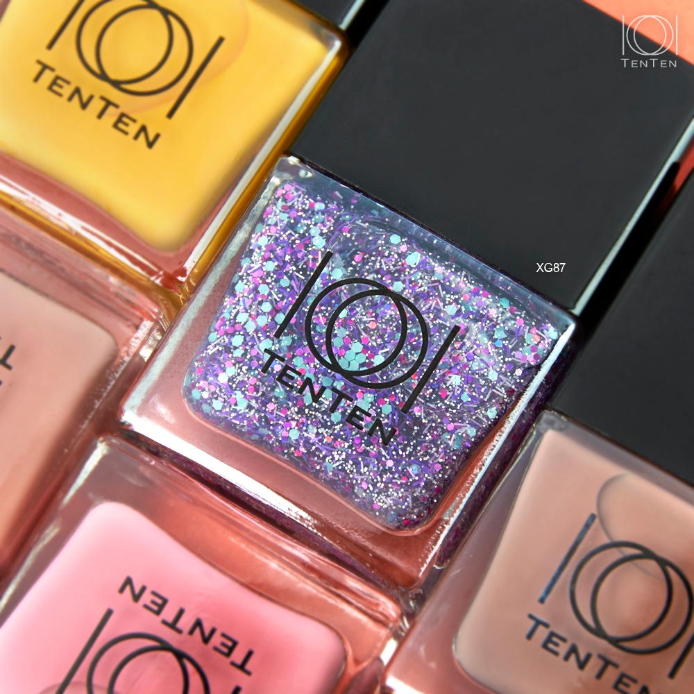 Ten Ten Nail Color 12ml Glitter TTXG87  เท็นเท็น น้ำยาทาเล็บ #TTXG87 - รูปที่ 2