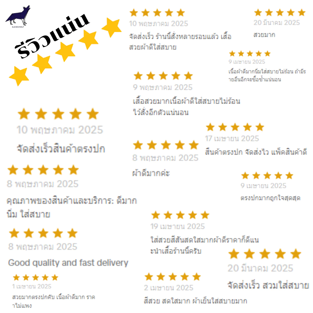 WOLF Hawaii Shirt เสื้อเชิ้ตแขนสั้น ลายดอกสีน้ำ H247 thumbnail 8