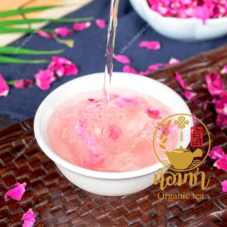 กลีบกุหลาบ เล็ก เกรด A หอม สีสวย ทำขนม เบเกอรี่ อาหาร เครื่องดื่ม ชา ได้หมด Dried Rose Petals