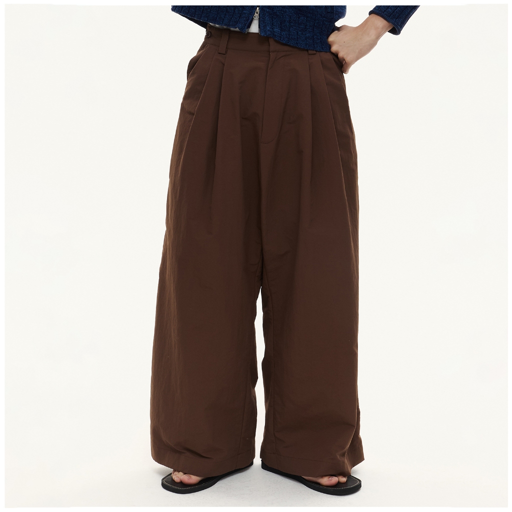 LOVER BOY PANTS ( BROWN ) - กางเกงทรงหลวม