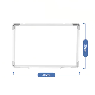 กระดานไวท์บอร์ด กระดานไวบอร์ด Whiteboard แม่เหล็ก 30x40 ซม. เขียนลบง่าย พร้อมปากกา ยางลบ ใช้เรียน ออฟฟิศ