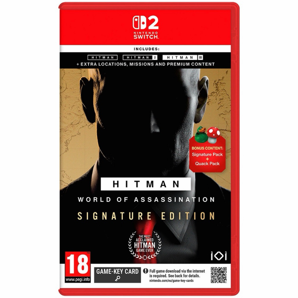 มือสอง - Hitman World of Assassination - Signature Edition Nintendo Switch 2 ของแถม DLC ครบ