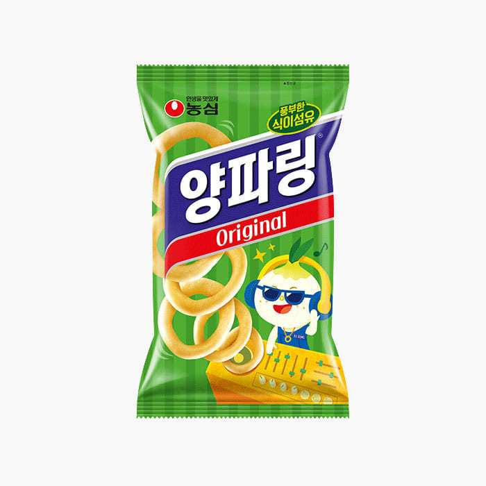 ยังพาริง ขนมหัวหอมทอดกรอบ NONGSHIM ONION RING ORIGINAL 농심 양파링