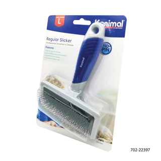 Kanimal Slicker Brush แปรงสลิคเกอร์ หวีขนสุนัข แปรงแมว หวีสางขน (ไร้หมุด) มีให้เลือก 3 ขนาด