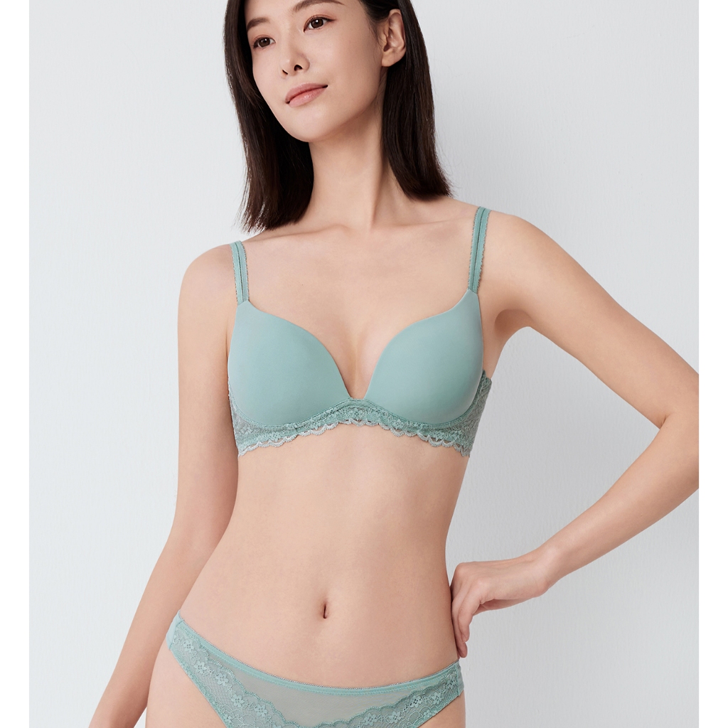 Triumph เสื้อชั้นในดันทรงแบบไม่มีโครง รุ่น Tri-Air Lite Breeze HU รหัส 10227786 สีเขียว 7329 — صورة 2