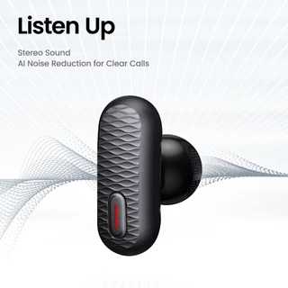 Amazfit Up Open-Ear Earbuds หูฟังแบบหนีบ หูฟังไร้สาย เชื่อมต่อ Bluetooth กันน้ำ IPX4 ลดเสียงลมโดยรอบ