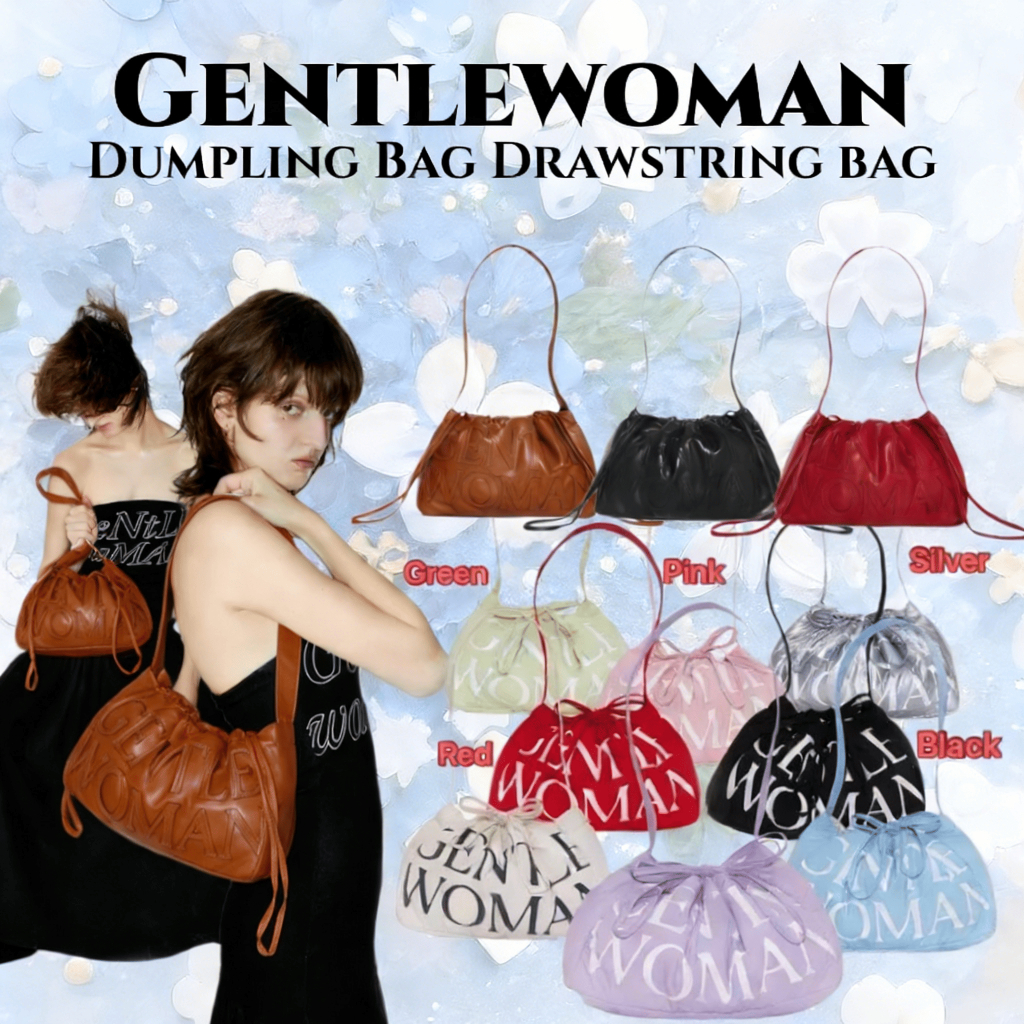 กระเป๋าเกี๊ยว Gentlewoman 🥟 | กระเป๋าผ้าสายคาดเอว/สะพายข้าง  ✅พร้อมส่ง 💯ของแท้