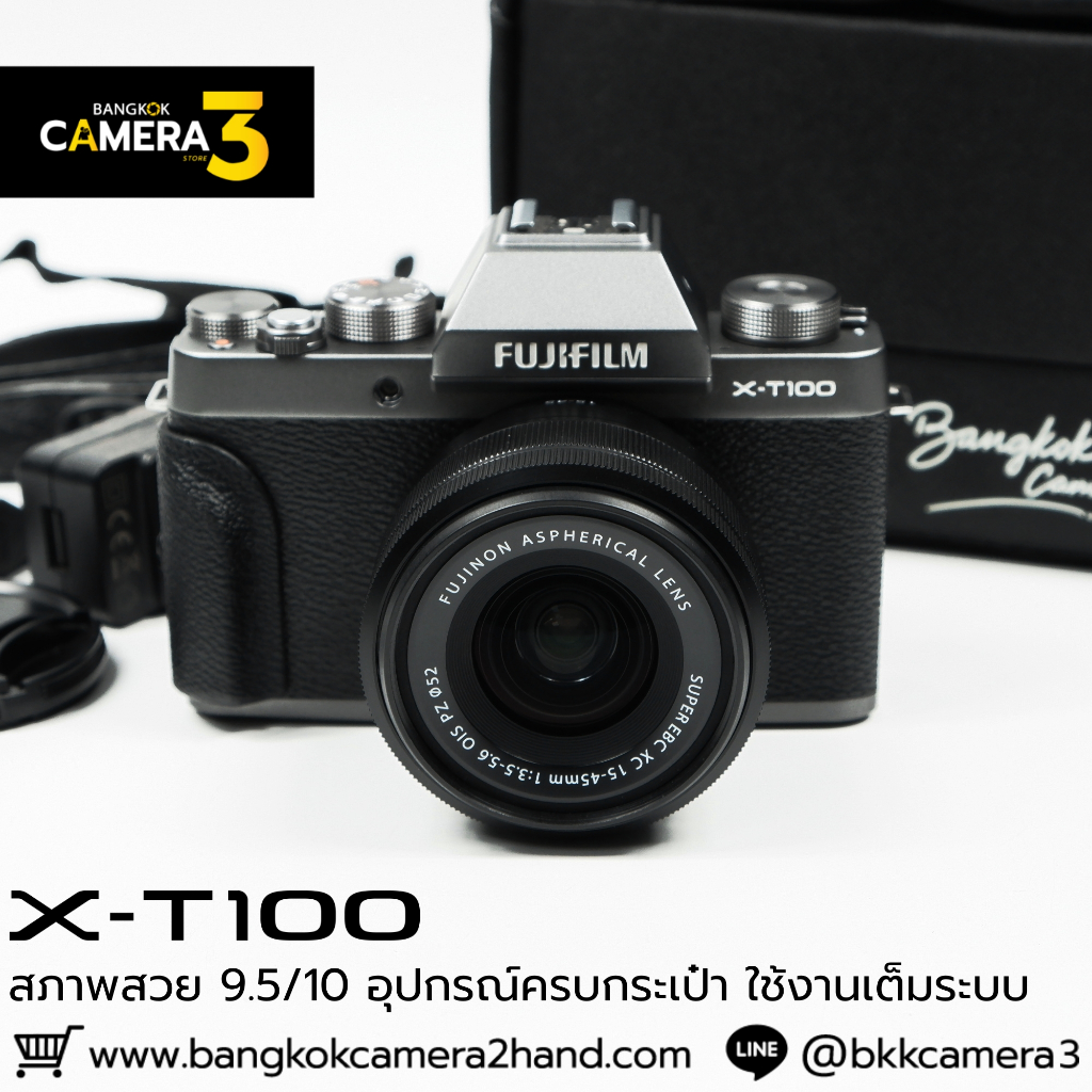 Fujifilm XT100 เลนส์มือ2 เลนส์มือสอง หน้าชัดหลังเบลอ เลนส์ละลาย กล้องมือ2 กล้องมือสอง