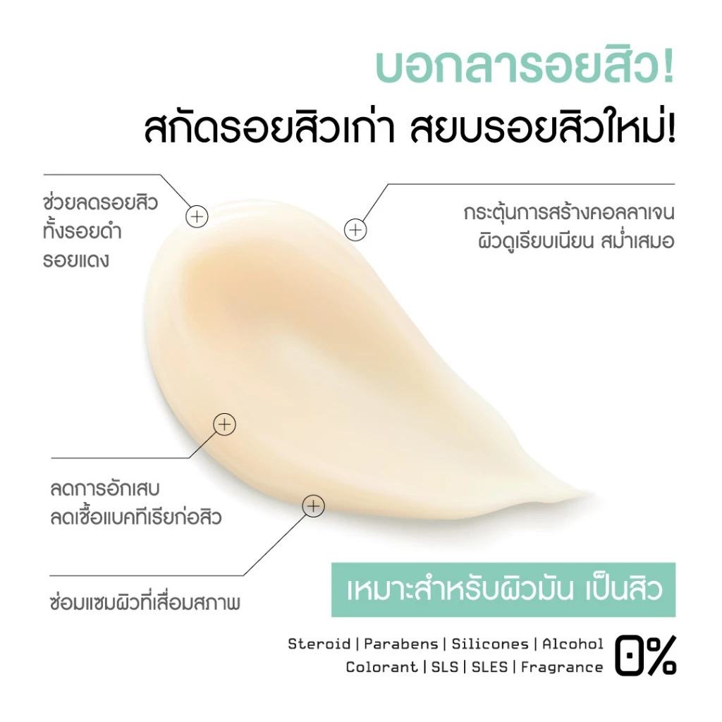 SKINPRO Rx Acne X Spot Repair 5ml ครีมลดปัญหารอยแผลจากสิว รอยแดง รอยดำ รอยแผล ลดการเกิดสิวซ้ำ thumbnail 5