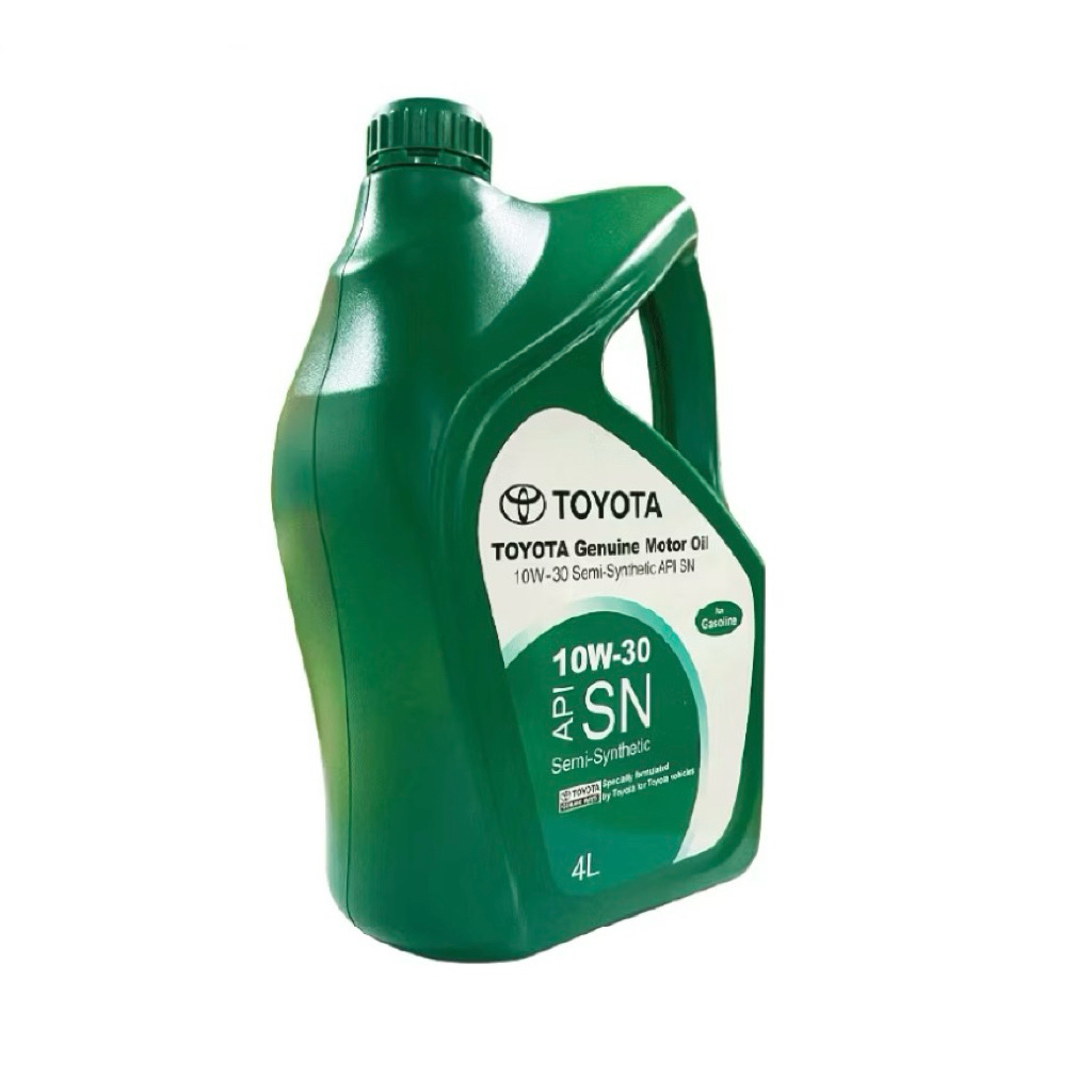 น้ำมันเครื่องกึ่งสังเคราะห์TOYOTA 10W-30SN ขนาด 4 ลิตร