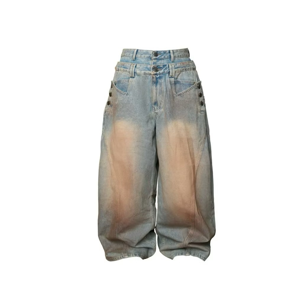 (Pre-order🇻🇳) 14-20 Day แบรนด์เวียดนาม HADES – DUNE RUPTUNE WASH JEANS | กางเกงยีนส์สตรีท วินเทจ