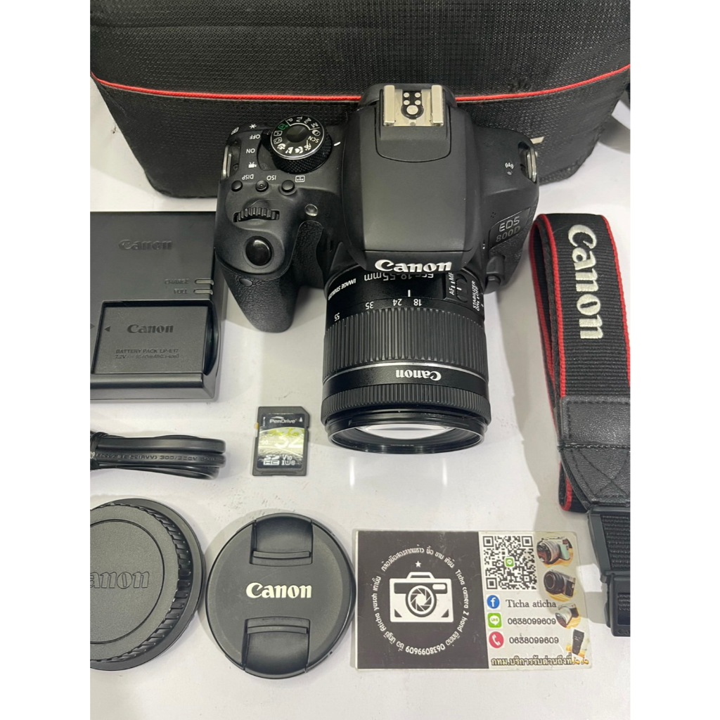 กล้อง canon 800d  สภาพดี