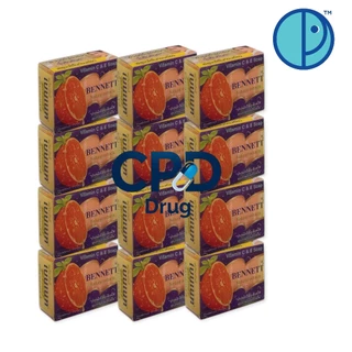 สบู่เบนเนท สูตร ซี แอนด์ อี Bennett Natural Extracts Vitamin C & E Soap (ขนาด 130 กรัม x 12 ก้อน)