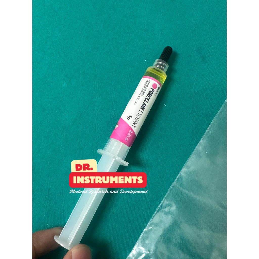 [พร้อมส่ง] Bisco Porcelain Etchant 9.5% เจลกัดพอร์ซเลน (ขนาด 5g)