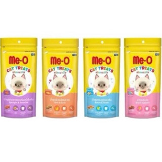 (12ซอง) Me-O Treat มีโอ ทรีต ขนมแมว 50g.*โปรดอ่านรายละอียดก่อนสั่งซื้อ