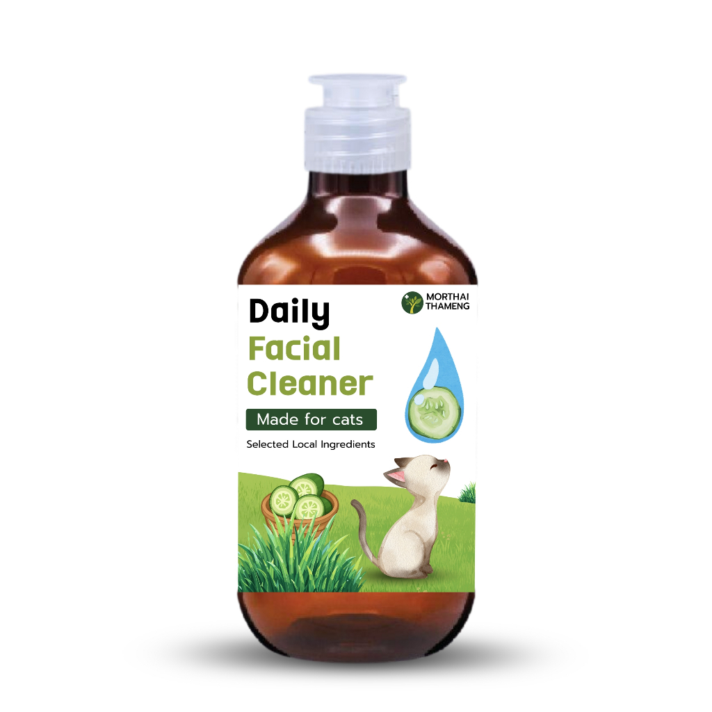 น้ำยาเช็ดตาแมว เช็ดสิว/คาง ลดสิว สูตรอ่อนโยน Natural Extracts 200 ml. หมอไทยทำเอง รูปที่ 3