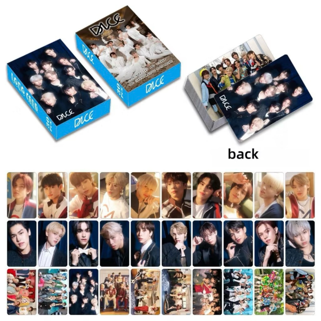 Lomoการ์ด Dice 30PCS Lomocard Star Collection Photocard ในสต็อก