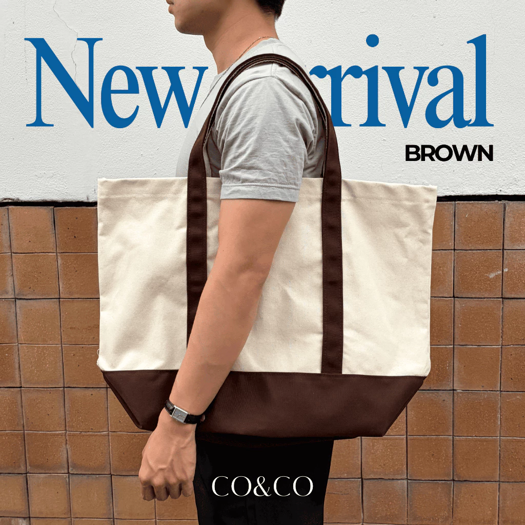 กระเป๋าผ้า CO&CO The Classic ( Travel Bag ) ผ้าแคนวาส 16oz