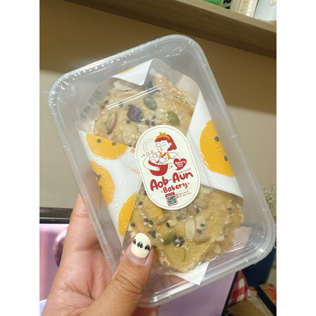 กล้วยหนึบ“อบธัญพืช”🍌