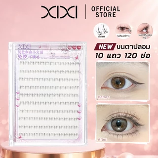 XIXI ขนตาปลอมต่ำไม่ใช้กาว ลิตเติ้ลเฟลม - หมุนขึ้นธรรมชาติ ติดเองได้ ติดง่าย