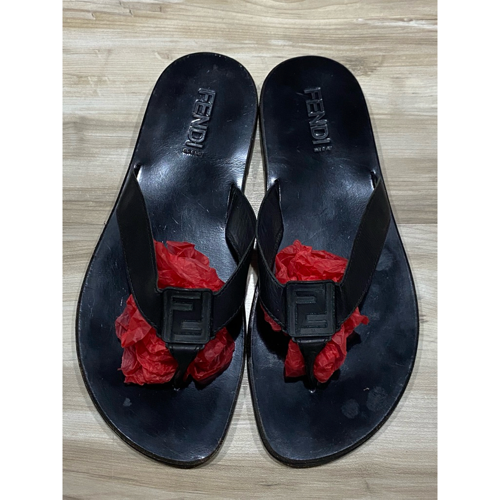 รองเท้าแตะ เฟนดิ FENDI มือ2 ของแท้ 💯% size 7