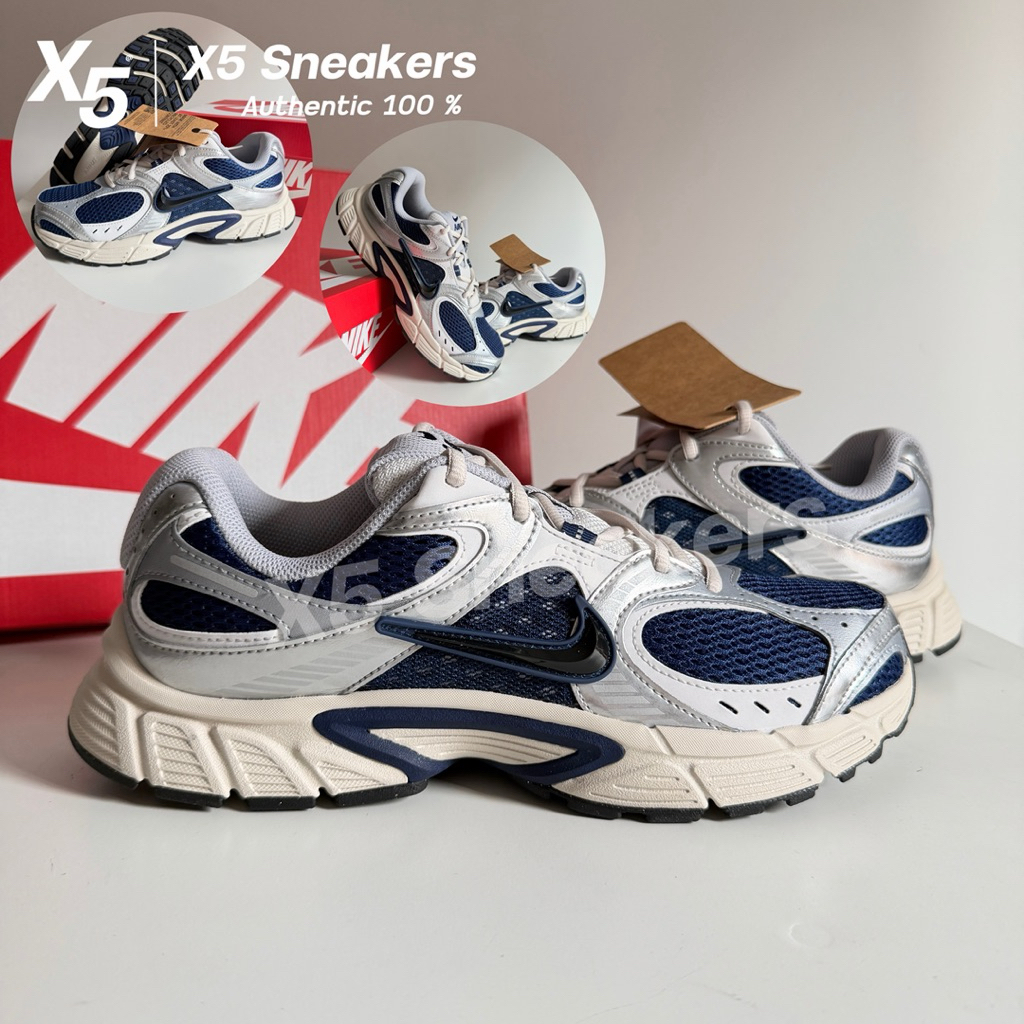 Nike ของแท้ 100% V5 RNR เทาน้ำเงิน