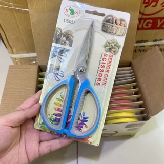 กรรไกร7นิ้ว ขายยกกล่อง12ชิ้น คละสี (no.1621-1)