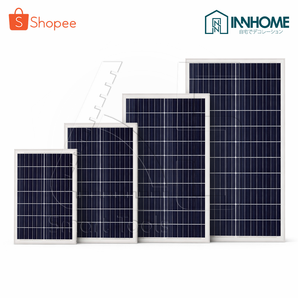 [ลดพิเศษ] BLUETECH แผงโซล่าเซลล์ 6V PolyCrystalline สายยาว พร้อมขาตั้ง สำหรับ ไฟโซล่าเซลล์ Solar Pan